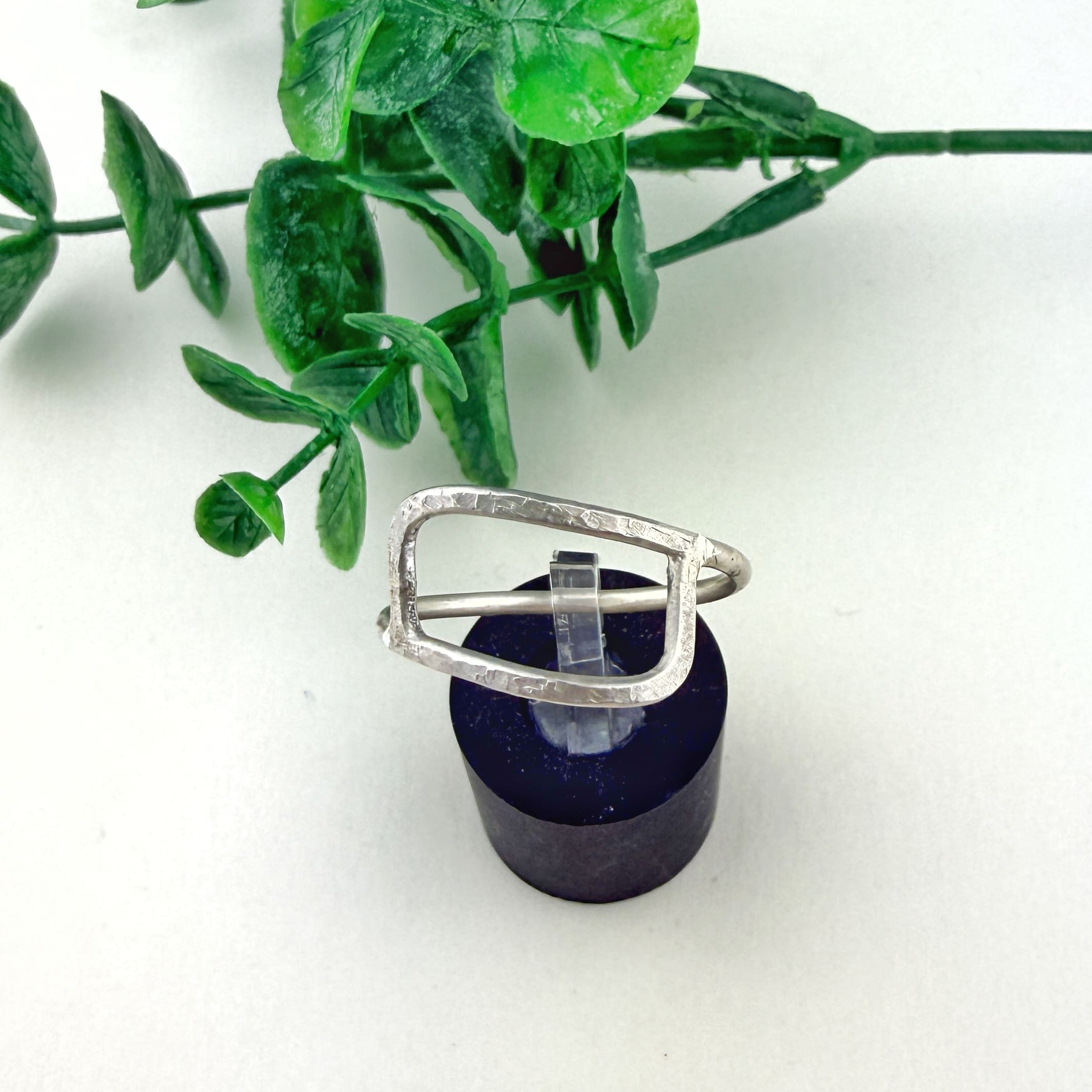 Sterling Silver Open Frame Ring - Image 3